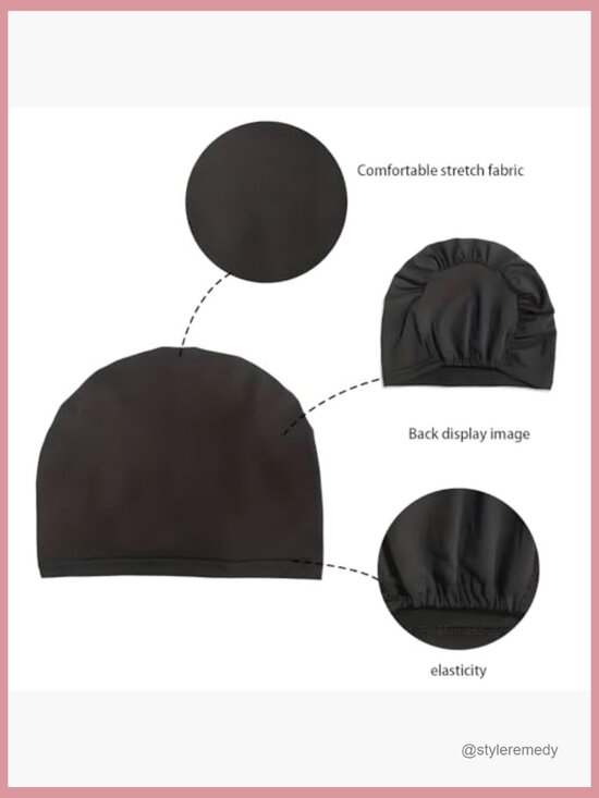 Stretchy Pre-Tied Turban Beanie Skull Cap for Hair Loss - 9 Pack main image 2